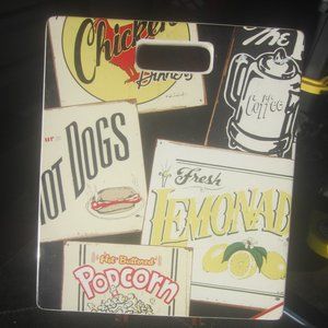 VTG MUMMERT SIGN CO. CERAMIC CUTTING BOARD